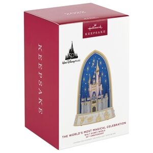New in box 2022 Hallmark Walt Disney World 50th Anniversary Ornament